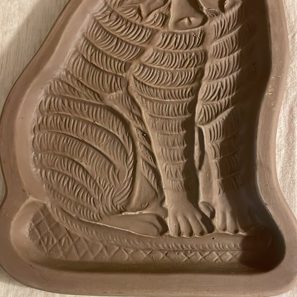 Hartstone pottery cat mold for cookies, chocolate, wall hangings. - Picture 3 of 6